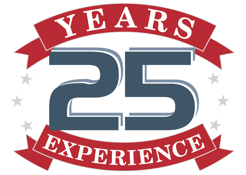 25 Years Experience